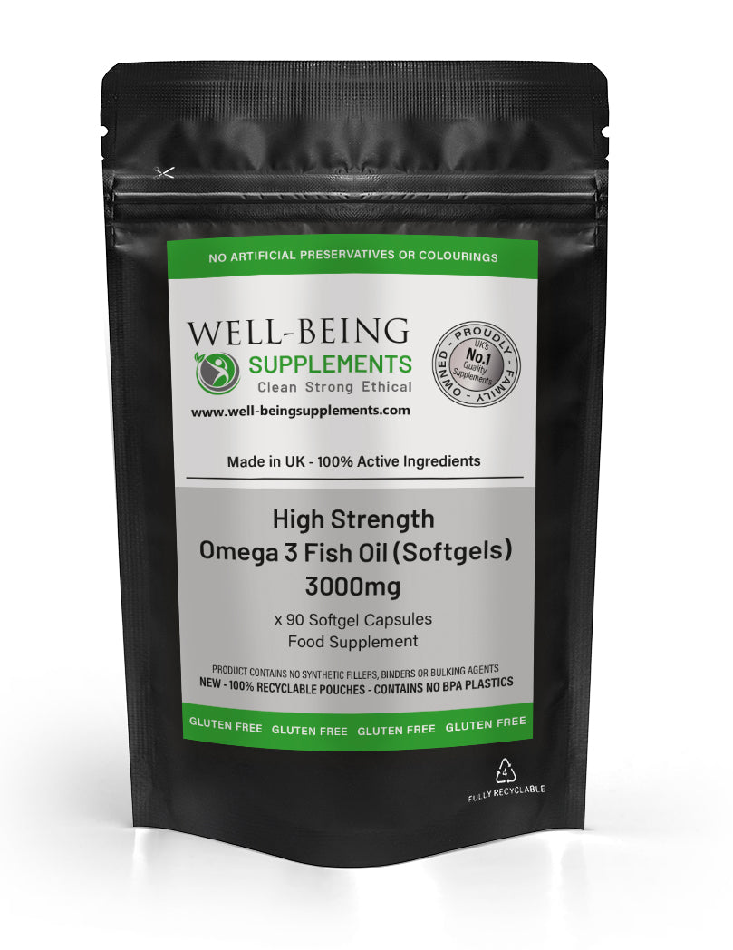 High Strength Omega 3 Fish Oil* (softgels) NON VEGAN